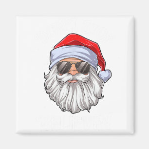 Aimant Ne cessez pas de croire Santa Fun Noël Garçons Enf