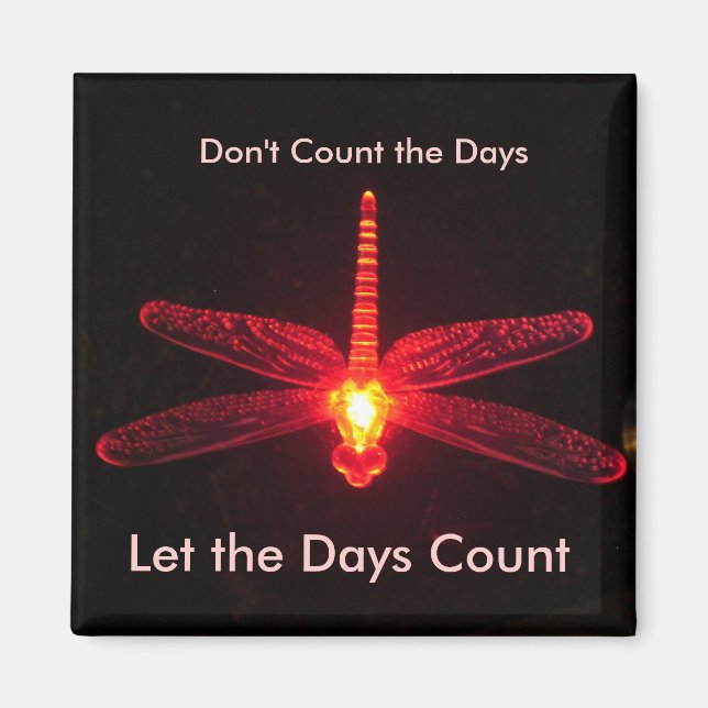 Aimant Ne comptez pas les jours (Devant)