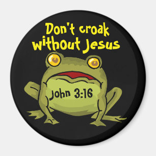 Aimant Ne croquez pas sans Jésus
