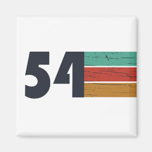 Aimant né en 1954 anniversaire vintage