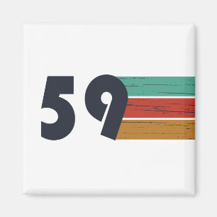 Aimant né en 1959 anniversaire vintage