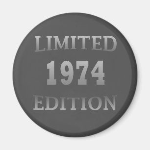 Aimant Né en 1974 50e anniversaire