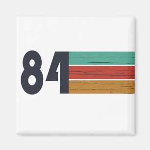 Aimant né en 1984 vintage cadeau de 40e anniversaire
