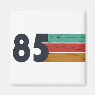 Aimant Né en 1985 vintage cadeau de 40e anniversaire