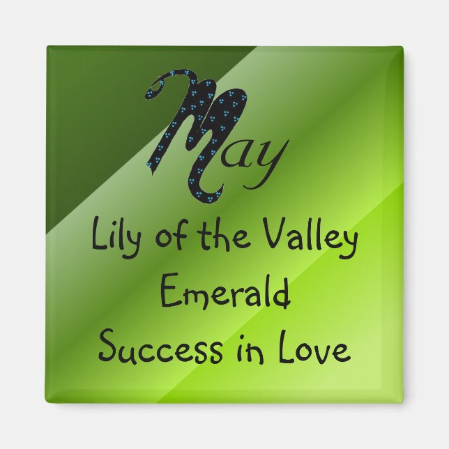 Aimant Né en mai (Devant)