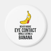 Ne Jamais Contacter Les Yeux En Mangeant Un Banan