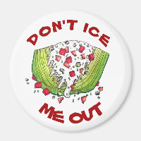 NE ME GLACE PAS SORTIR Drôle Iceberg Laitue Salade