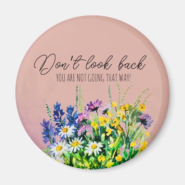 Aimant Ne pas regarder en arrière (Devant)