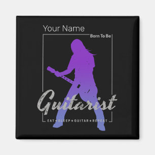 Aimant Né pour être guitariste pour musiciens et membre d