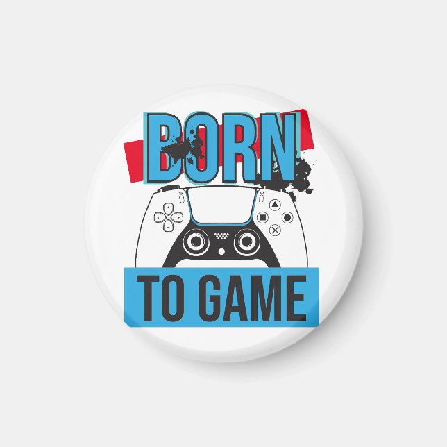 AIMANT NÉ POUR JOUER AVEC MA CONSOLE (Devant)