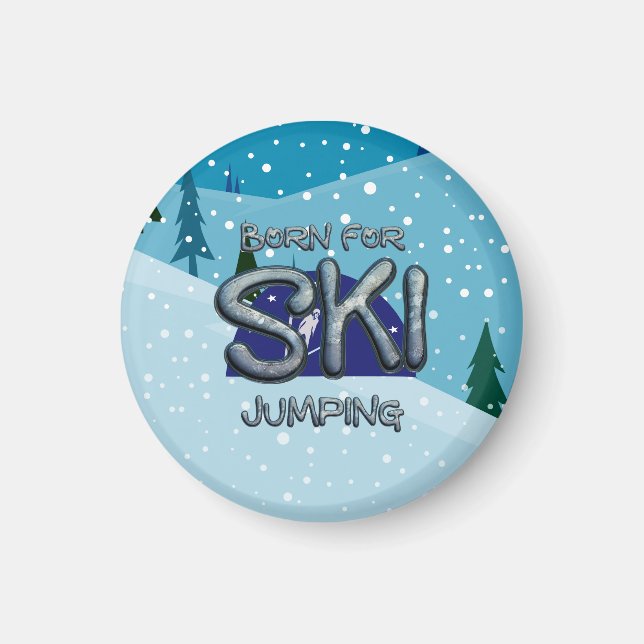 AIMANT NÉ POUR LE SAUT À SKI (Devant)