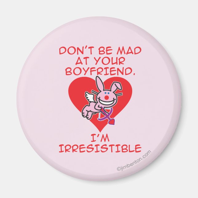 Aimant Ne sois pas fou (Devant)