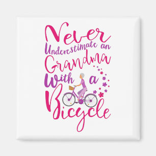 Aimant Ne Sous-Estimez Jamais Une Grand-Mère Avec Un Coo