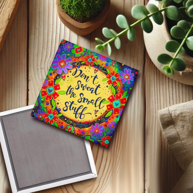 Aimant Ne suez pas les petits trucs pour encourager le pl (Créateur téléchargé)