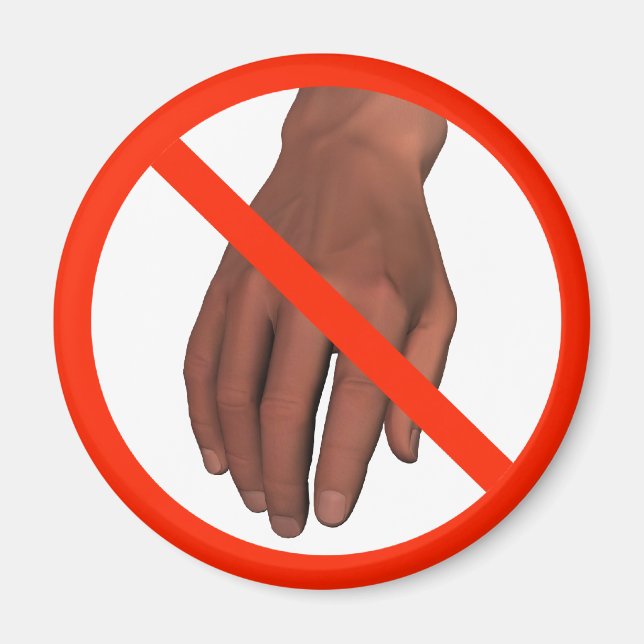 Aimant Ne Touchez Pas ! (Devant)