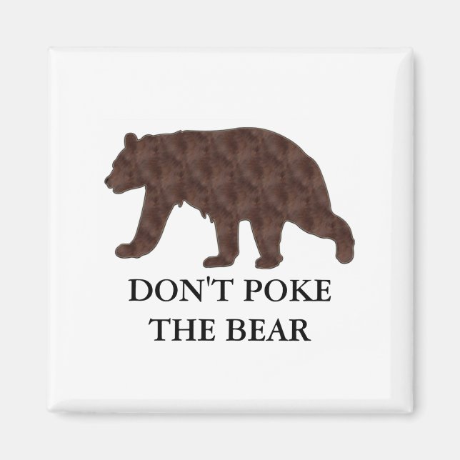 Aimant Ne tue pas l'ours  (Devant)