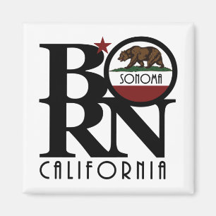 Aimant NÉE Sonoma Californie