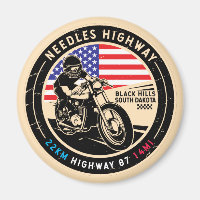 Needles Highway Motorcycle du Dakota du Sud
