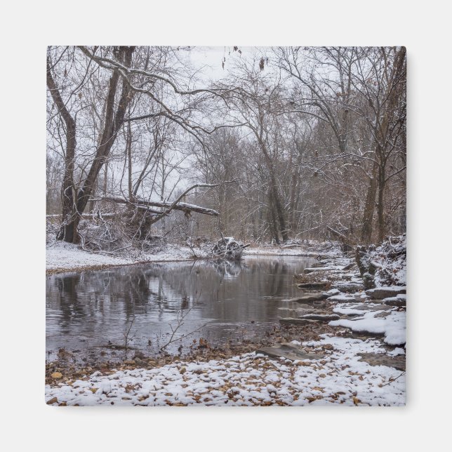 Aimant Neige d'hiver Finley (Devant)