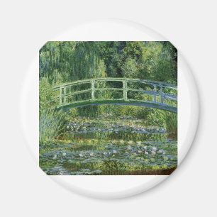 Aimant Nénuphars de Claude Monet et pont japonais