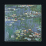 Aimant Nénuphars de Claude Monet, Fleurs Vintages<br><div class="desc">Nénuphar (1916) par Claude Monet. Water Lilies est un impressionisme vintage de peinture florale d'art. Jardin fleuri de la saison de printemps de Monet à Giverny, France. Ce paysage est l'une des nombreuses variations de peintures de nénuphars que Monet peint par son étang. À propos de l'artiste : Claude Monet...</div>