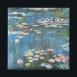 Aimant Nénuphars de Claude Monet, Impressionnisme Vintage<br><div class="desc">Nénuphar (1914) de Claude Monet est une peinture de nature impressionniste vintage. Une des nombreuses variations de peintures florales de nénuphars que Monet peint par l'étang dans son jardin fleuri à Giverny, France. À propos de l'artiste : Claude Monet (1840-1926) est un fondateur du mouvement de peinture impressionniste française, dont...</div>