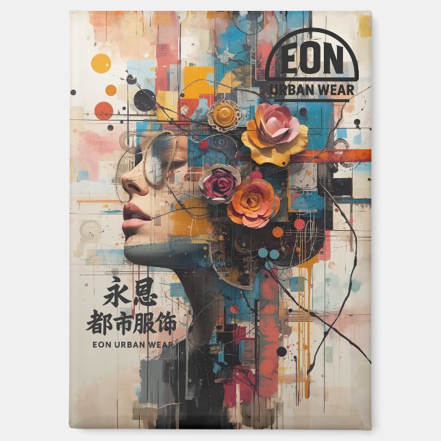 AIMANT NEON ROSE (Recto)