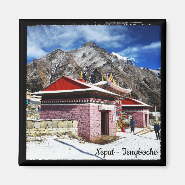 Aimant Népal - Everest Trek - Tengboche (Devant)