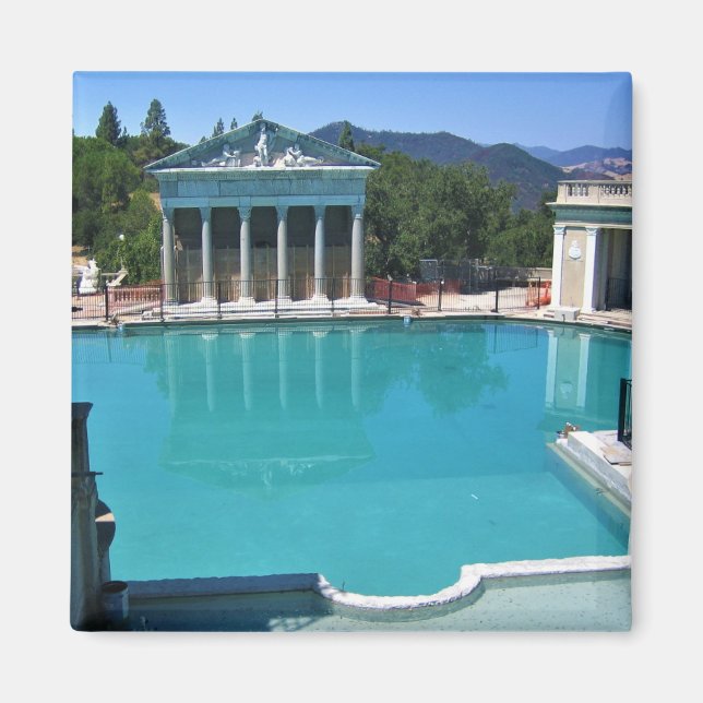 Aimant Neptune pool at Hearst Castle, San Simeon, CA (Devant)
