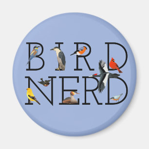 Aimant Nerd d'oiseaux
