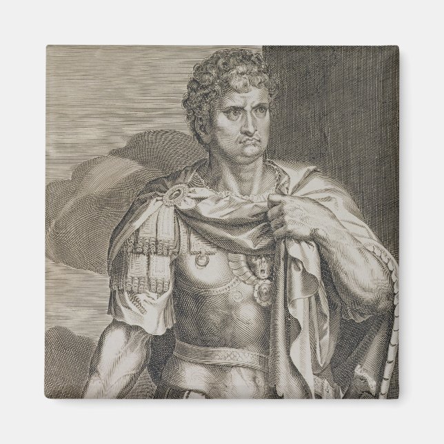 Aimant Nero Claudius César Empereur de Rome 54-68 ans apr (Devant)