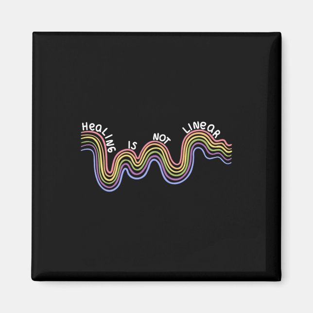Aimant N'est pas la sensibilisation à la santé mentale li (Devant)