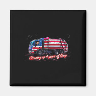 Aimant Nettoyer 4 Ans De Merde Drôle Trump Garbage