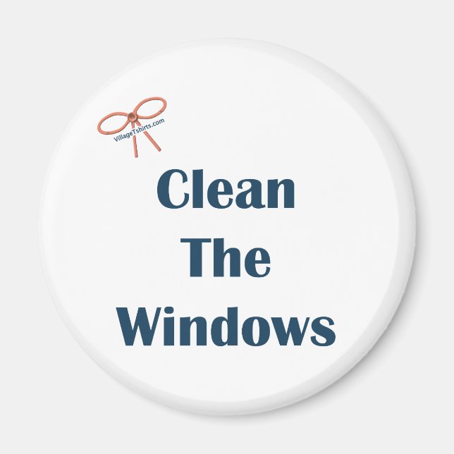 Aimant Nettoyer les rappels Windows (Devant)