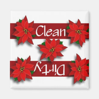 Aimant Nettoyer ou saler Poinsettias Lave-vaisselle