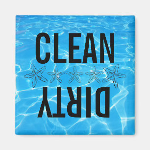 Aimant Nettoyez/aimant sale de lave-vaisselle de piscine
