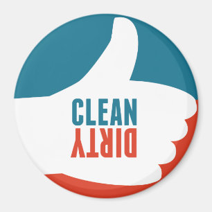 Aimant Nettoyez les pouces sales d'aimant de