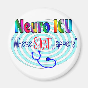 Aimant NEURO ICU "Où la SHUNT arrive"