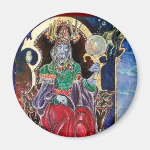 Aimant NEUROMANCER, bleu rouge