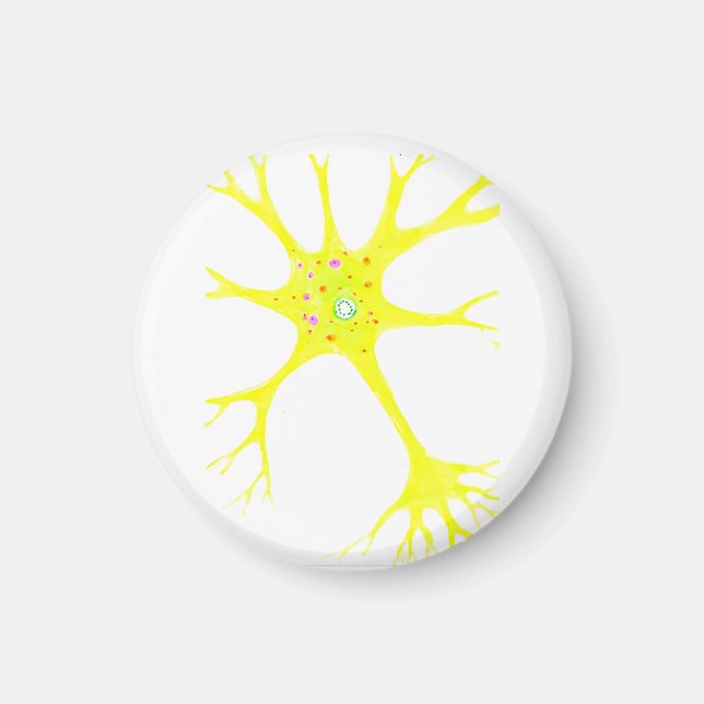 Aimant neurone jaune (Devant)