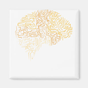 Aimant Neuroscience Cadeau Surhumain Du Cerveau