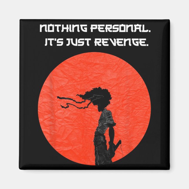 Aimant New Afro Samurai Manga Anime Cartoon Tee  (Devant)