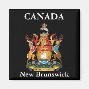 Aimant New Brunswick coat of arms