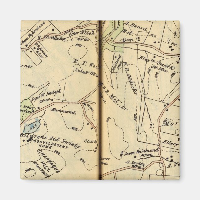 Aimant New Castle, New York 2 (Devant)