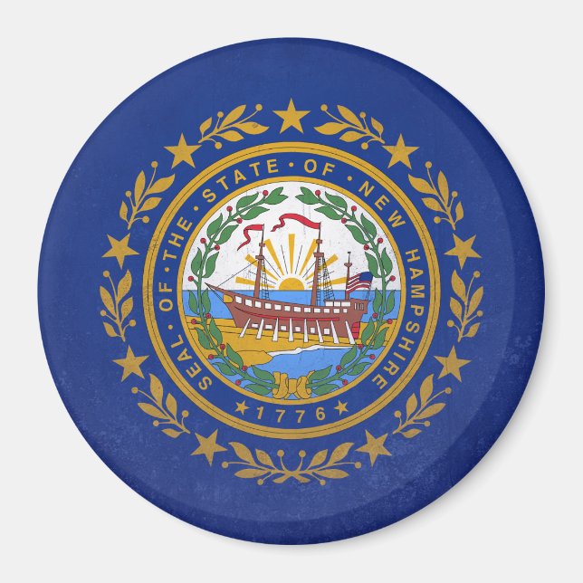 Aimant New Hampshire (Devant)