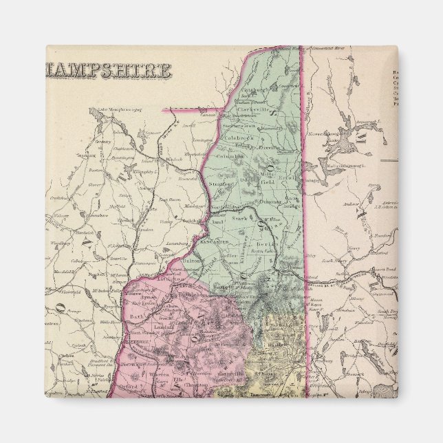 Aimant New Hampshire (Devant)