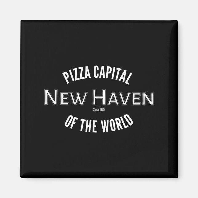 Aimant New Haven Zza Catal Of The World Connecticut  (Devant)