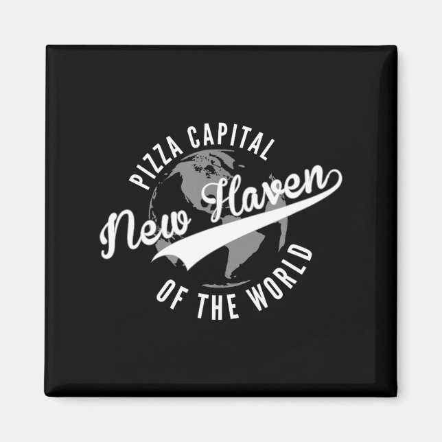 Aimant New Haven Zza Catal Of The World Connecticut  (Devant)