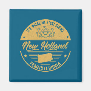 Aimant New Holland Pennsylvanie C'est où mon histoire com