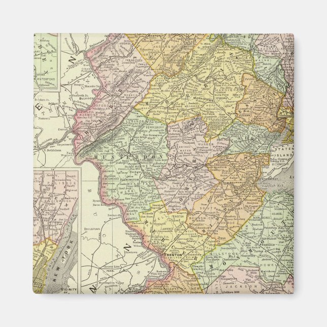 Aimant New Jersey 10 (Devant)